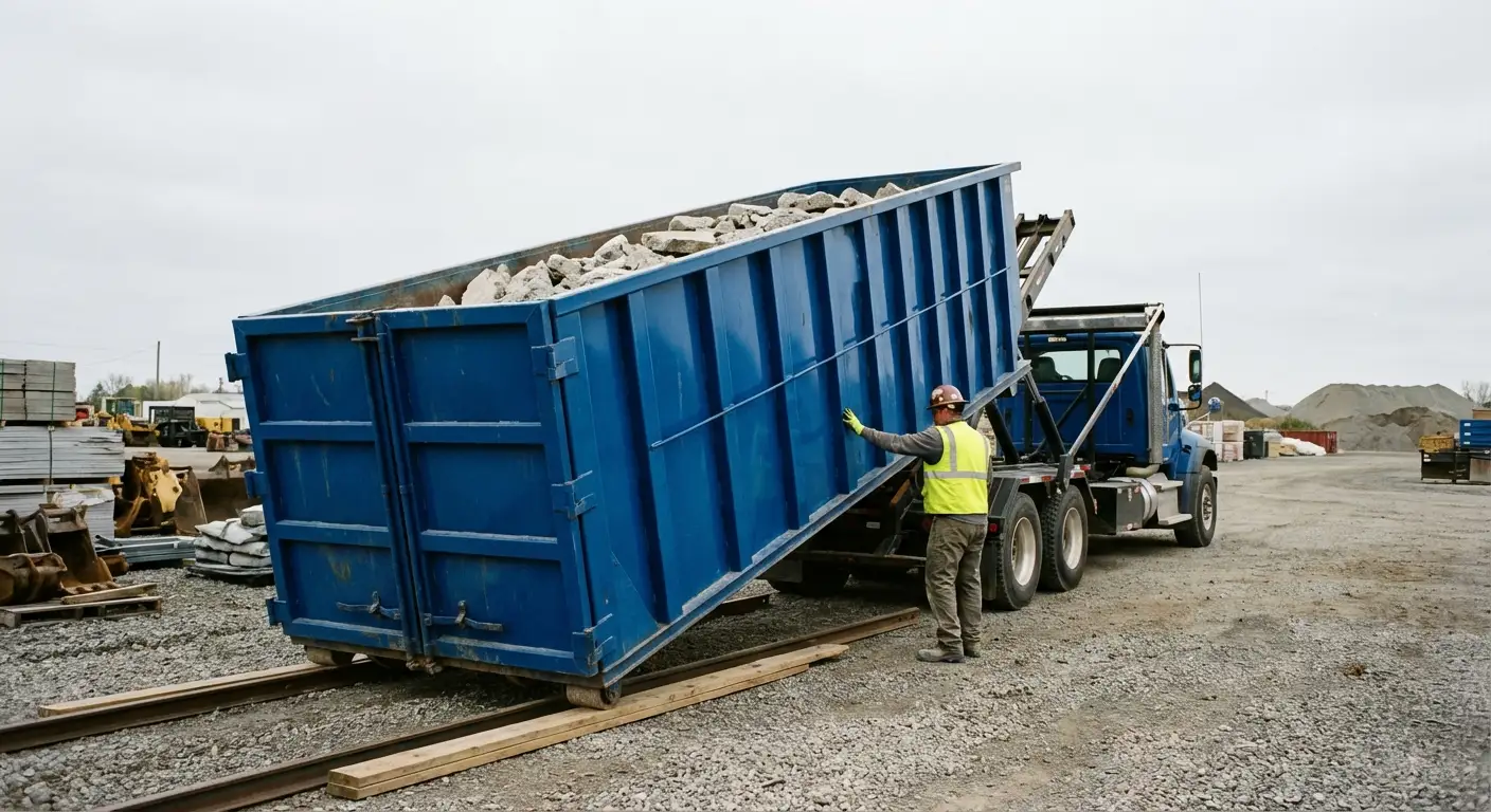 Heavy duty concrete dumpster specifications in Kittanning, PA