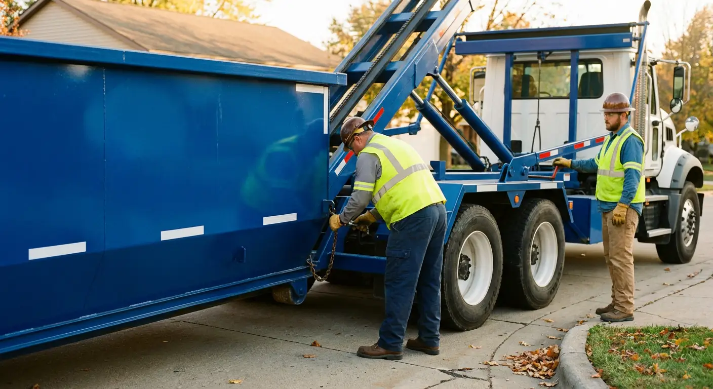 Dumpster delivery safety protocols in Kittanning, PA